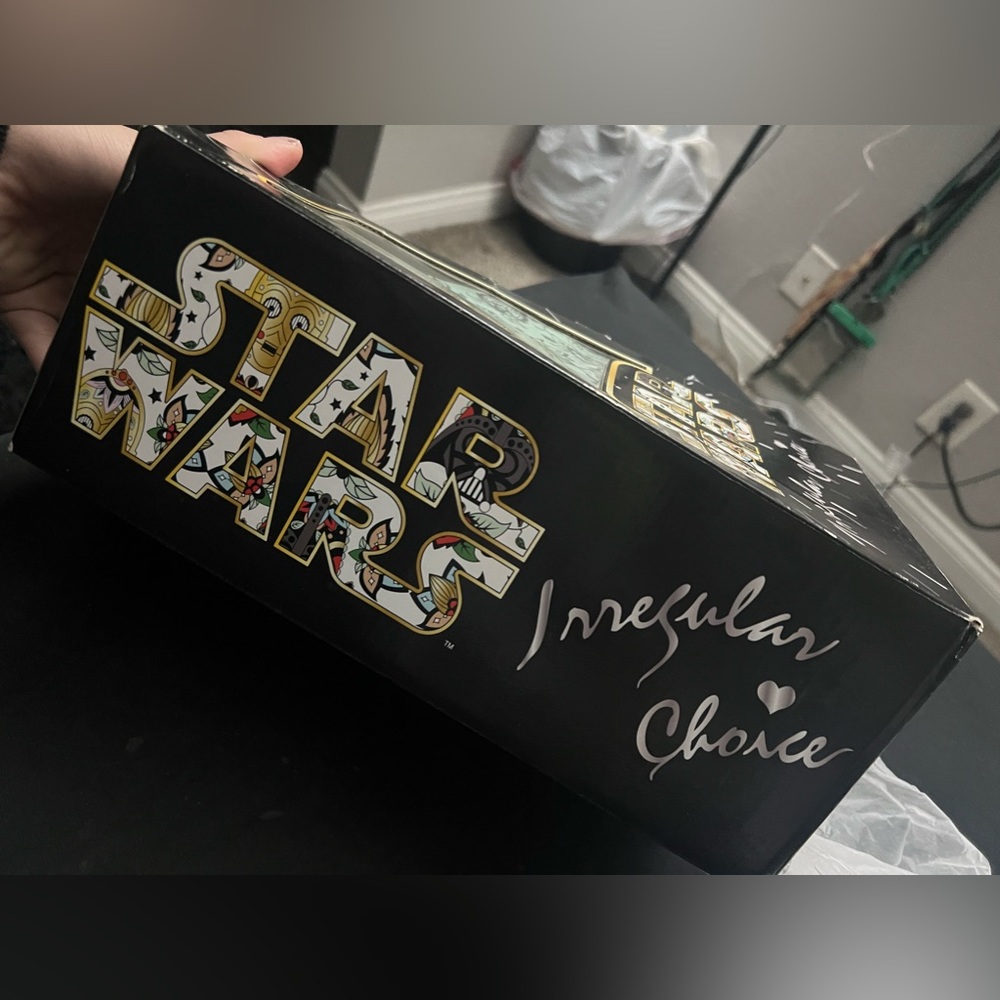 Size & New Darth Vader Irregular Choice Flats - image 1